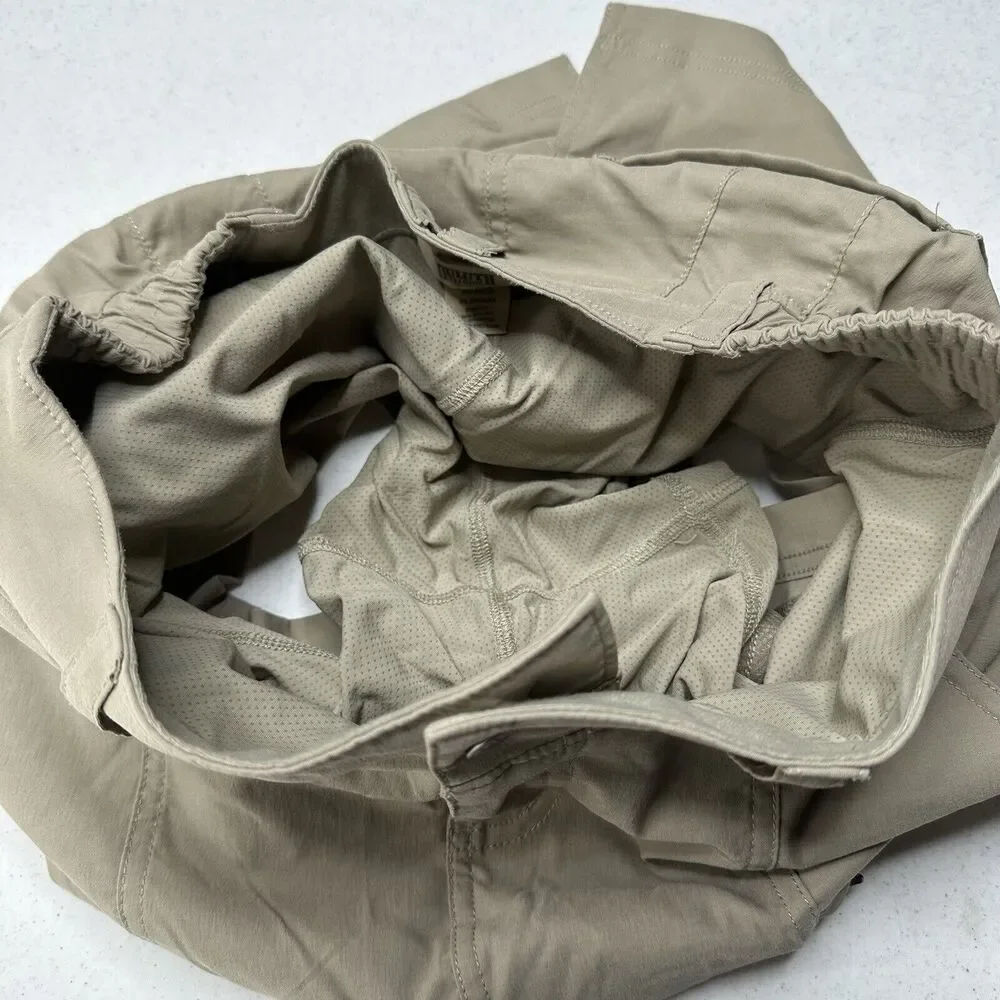Duluth Trading Skort Womens 6 Dry On The Fly Beige Active Skirt/Shorts Gorpcore